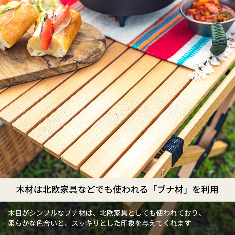 0173様 折りたたみローテーブル 俺のモッキン風 キングオローK46+